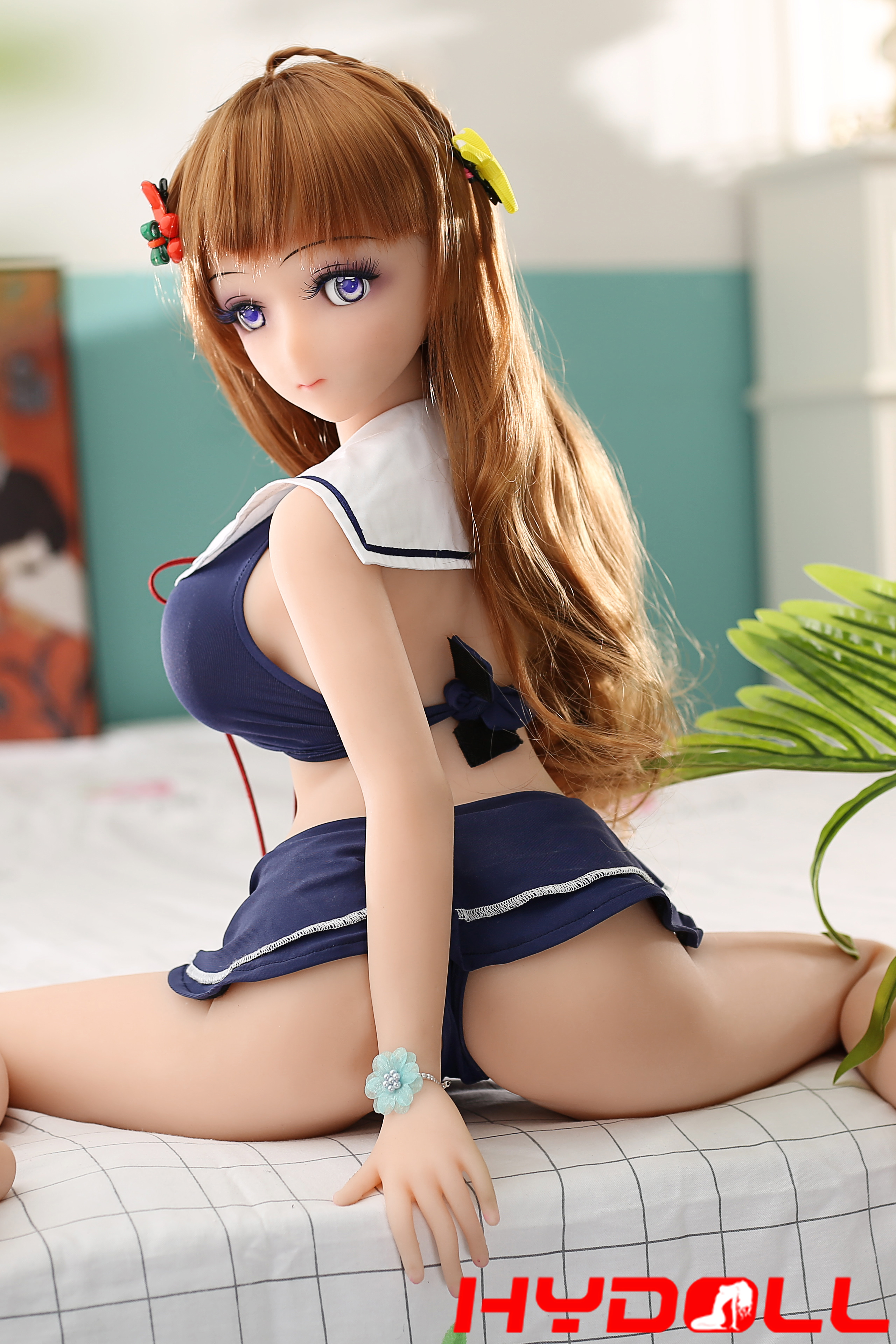 D24005 07可愛い顔　軽量化ボディー　激安アニメラブドール