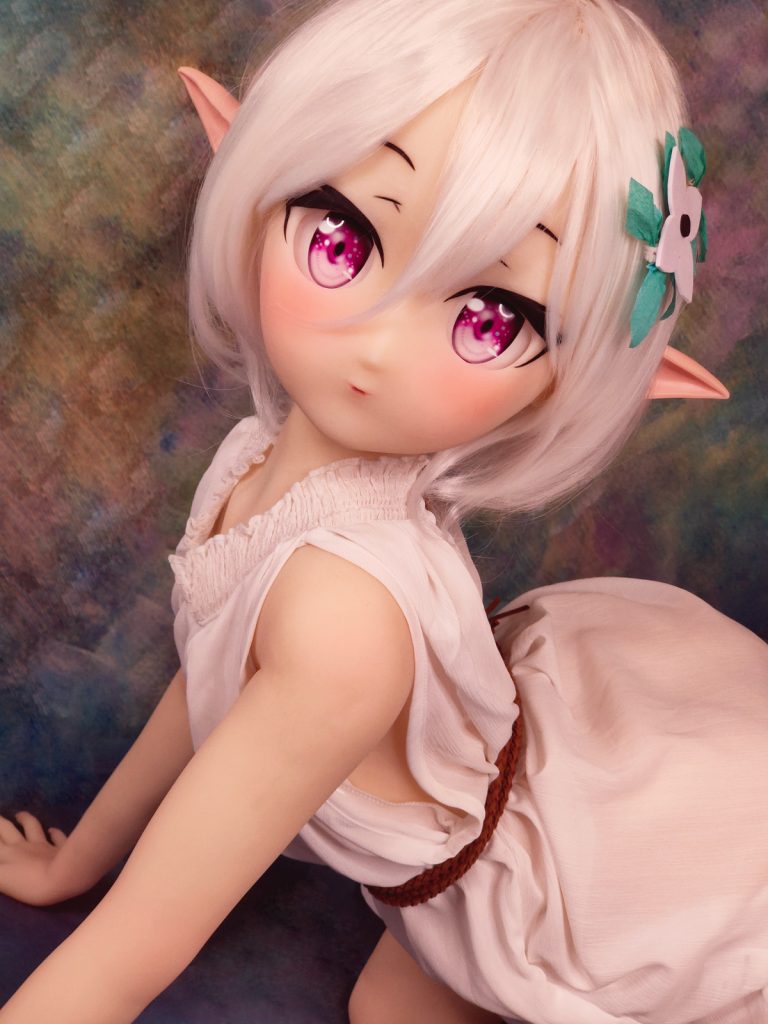 D23006 7ラブドール 妖精 萌え系白髪 ロリ 精霊 アニメ 顔