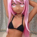 D23008 06かわいい アニメロリ Archers 黒 ギャル ラブドール