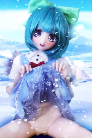 D23010 03青い短髪 魔法少女 ロリボディアニメラブドール