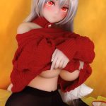 D23021 10巨乳恥ずかし ストッキング 美人アニメラブドール