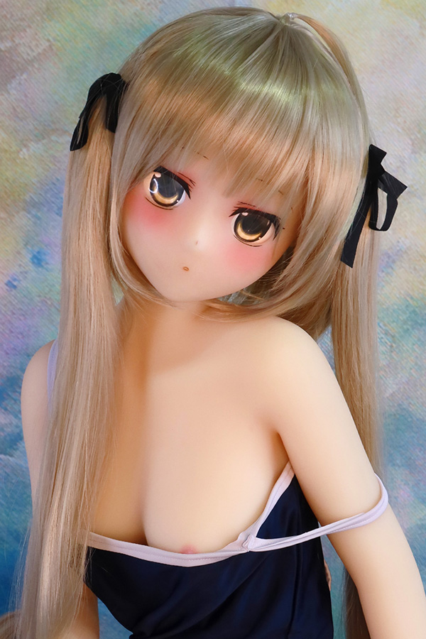 D23024 02金髪ツインテール三無ロリ アニメラブドール メイド