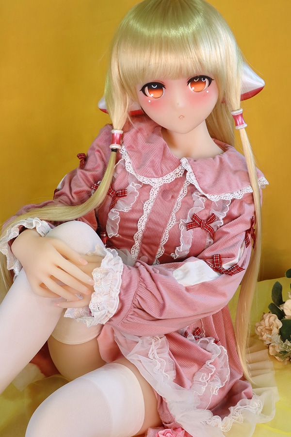 D23026 01萌系金髪獣耳 セックス 美 少女アニメラブドール