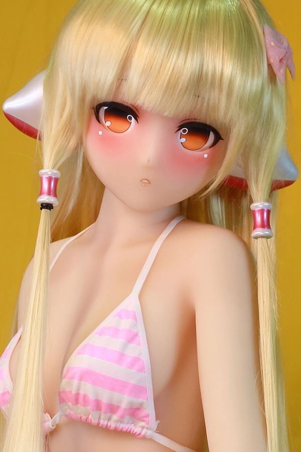 D23026 02萌系金髪獣耳 セックス 美 少女アニメラブドール