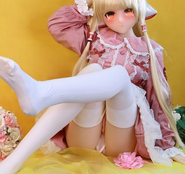 D23026 09萌系金髪獣耳 セックス 美 少女アニメラブドール