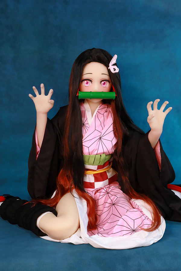 D23027 01Bカップ鬼滅食人鬼 少女 型 アニメラブドール