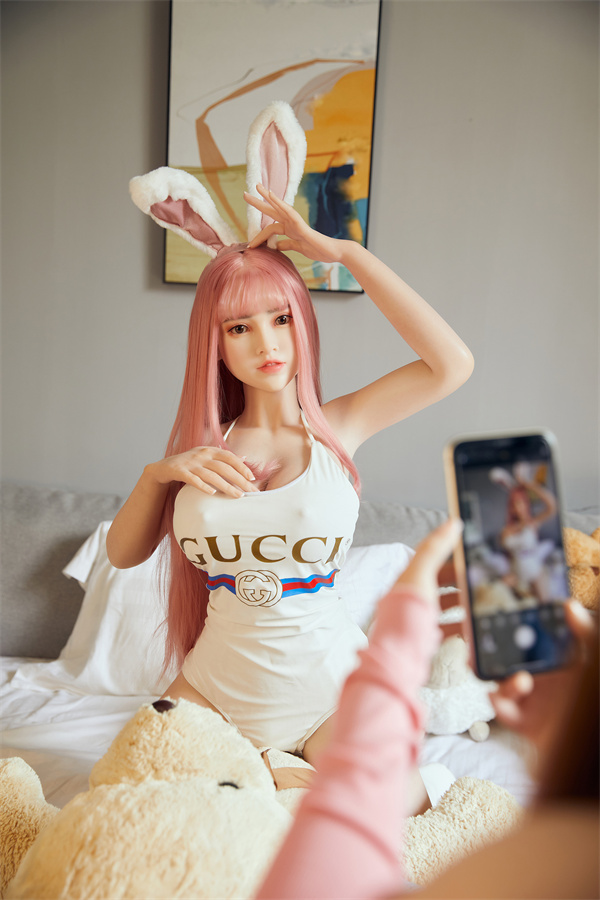 D35025 43150CM f-cup 繊細な小さなチェリー少女 シリコンドール