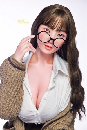 D04275 14153CM Eカップ、爆乳 めがね娘 中学生 ラブドール