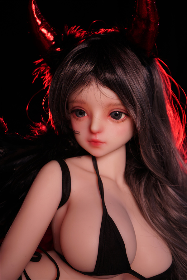 D30013 08ロリ風 幼女 小 悪魔 セックス アニメラブドール（身長と素材選ぶ可能）
